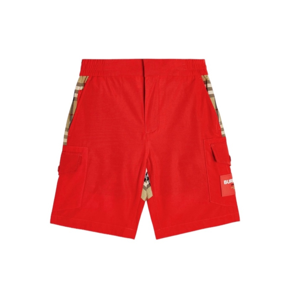 BURBERRY KIDS
Vintage Check cargo shorts